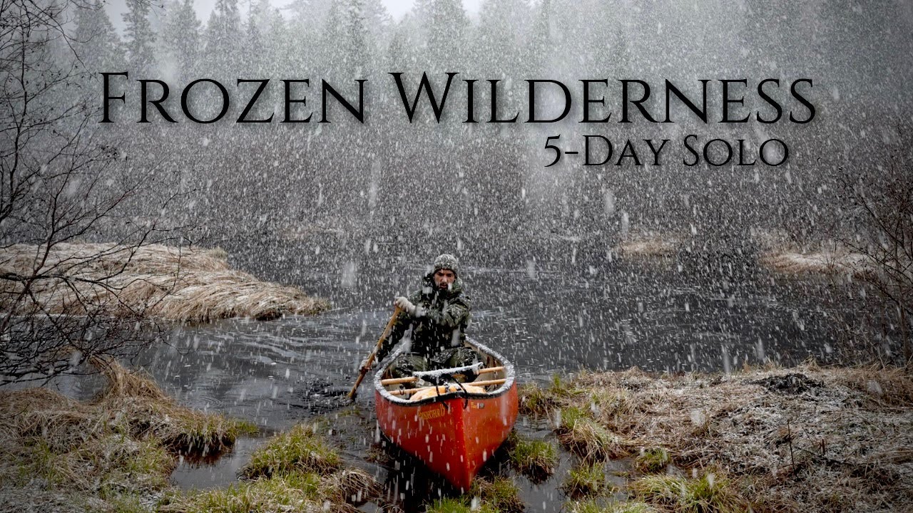 WILD WEATHER on 5-Day Solo Spring Camping Trip! -8ºC
