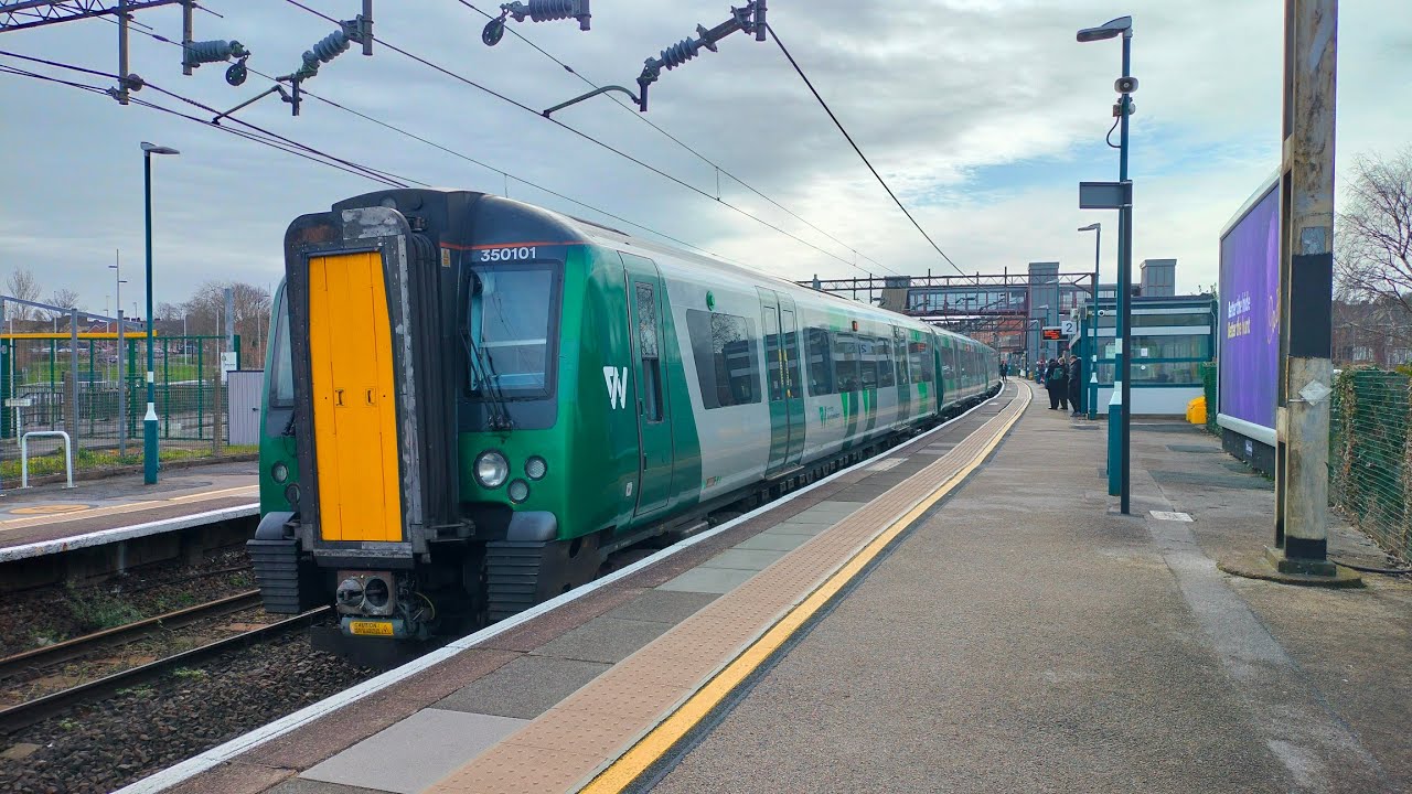 66771 & 66079 and more at Hartford and Runcorn #Trains 16-03-2026