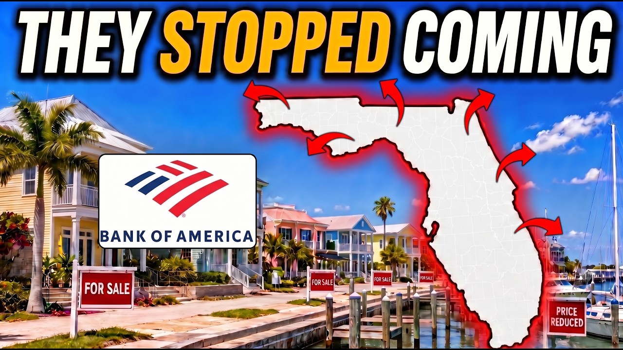 Florida's Migration Just Collapsed 93% - Bank of America Data Reveals Where
