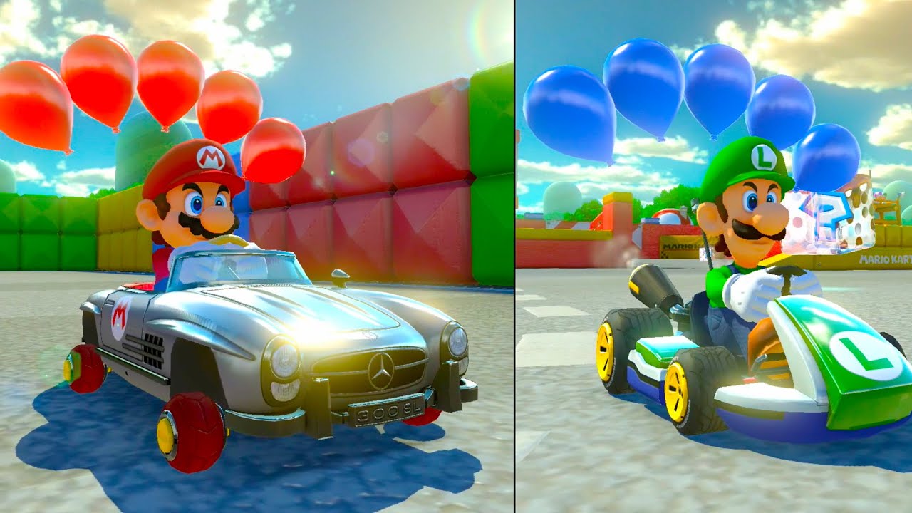 Mario Kart 8 Deluxe Battle Mode Online – 2 Players Multiplayer
