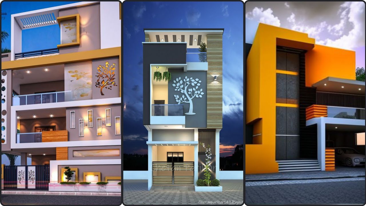 Top Modern Front Elevation House Design 2024|| Luxury House Design