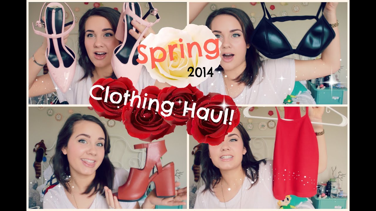Spring 2014 Clothing Haul!!