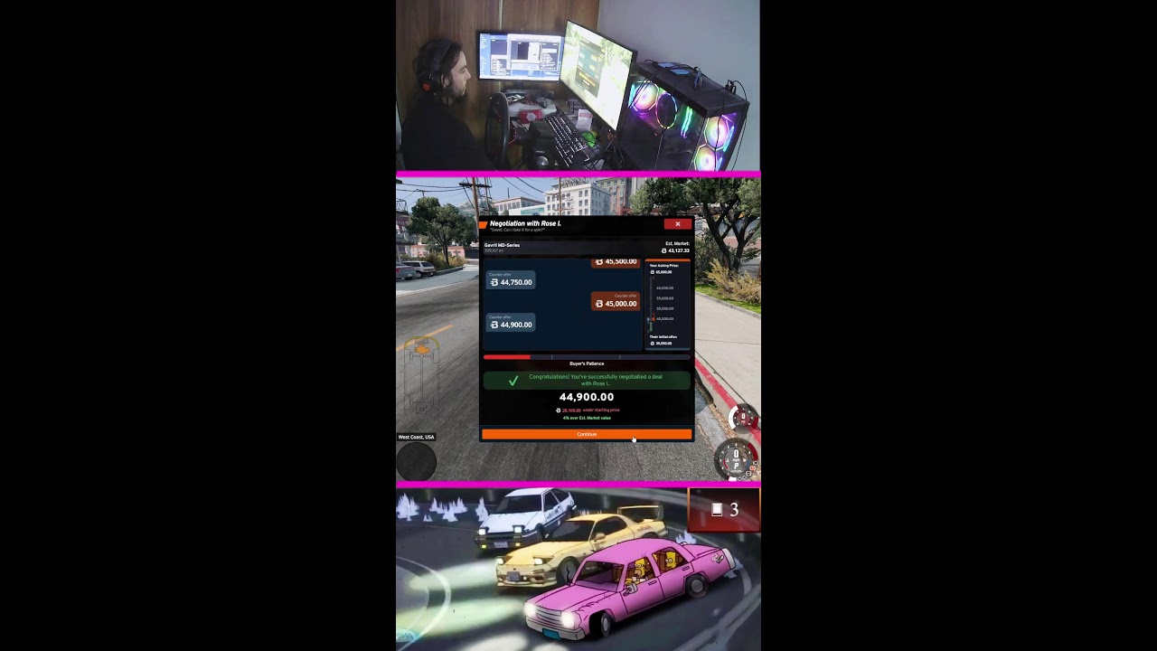 RLS Career Mode Road To A Drift Car
