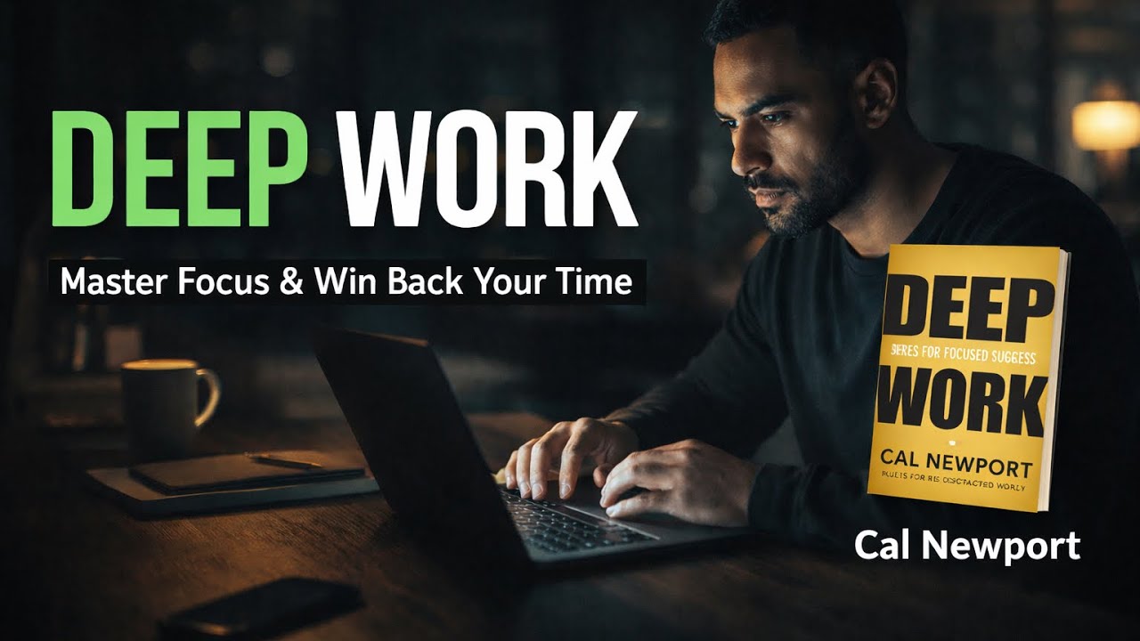 Deep Work — Cal Newport | Master Focus & Eliminate Distractions (Full Summary)