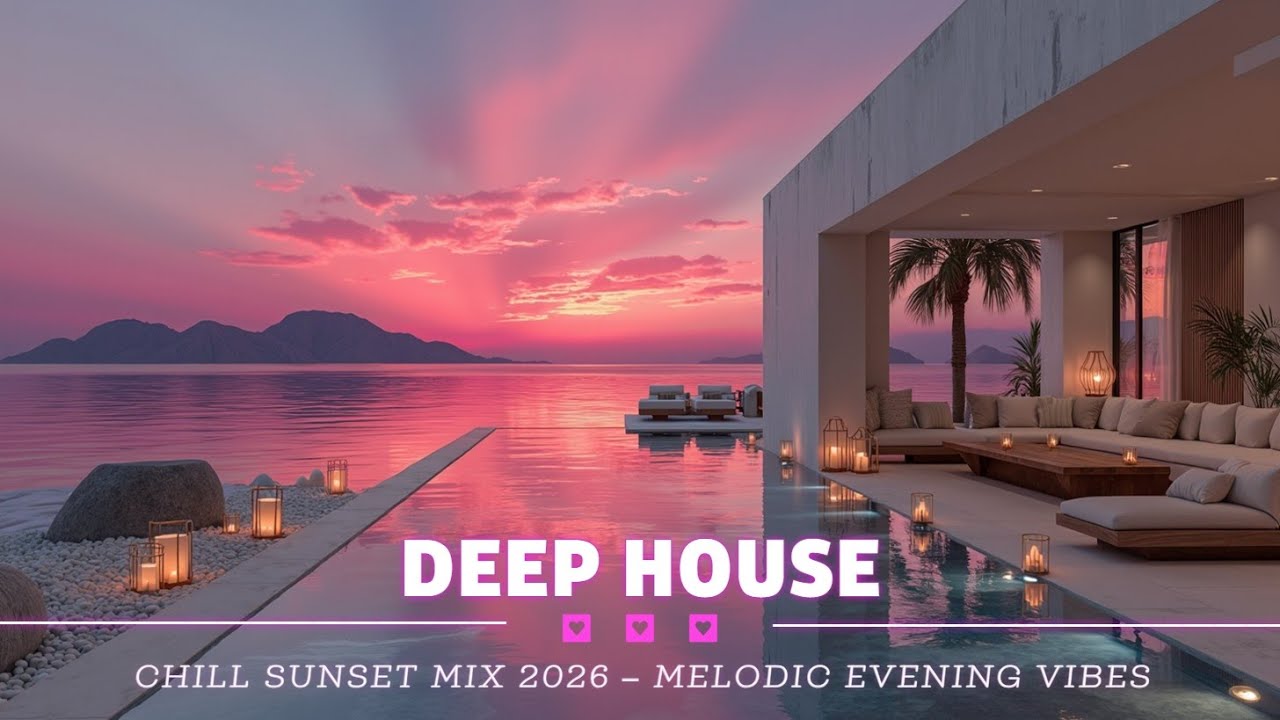 New Year Sunset Deep House – Расслабление Золотого Часа и Эмоциональный Микс Зимних Сумерек