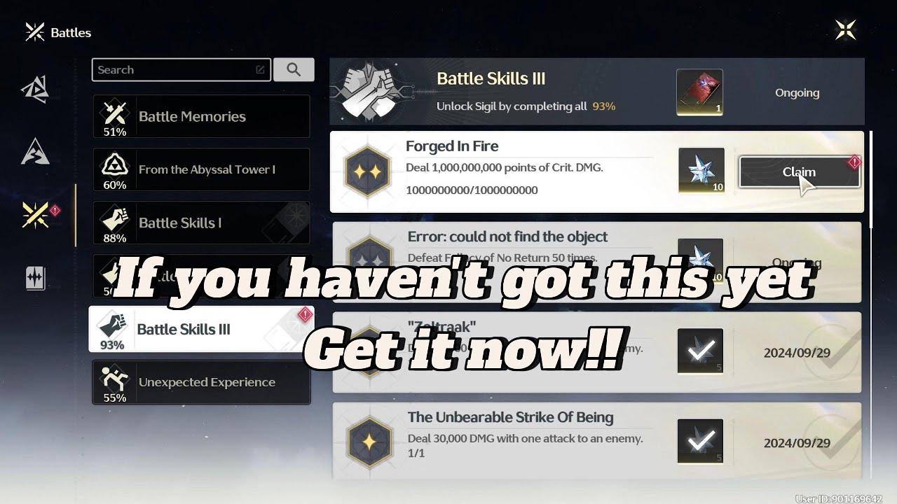 Wuthering Waves - Forged in Fire Achievement