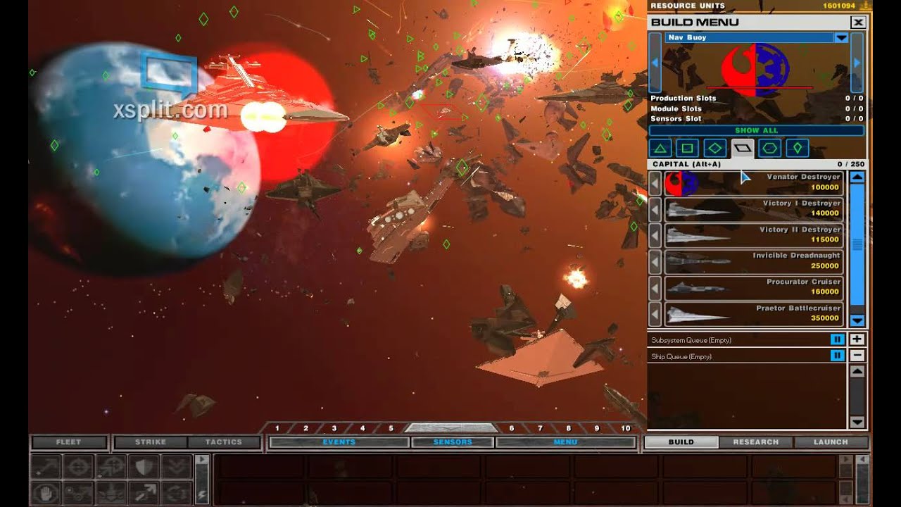 Homeworld 2 star wars mod: just messing around