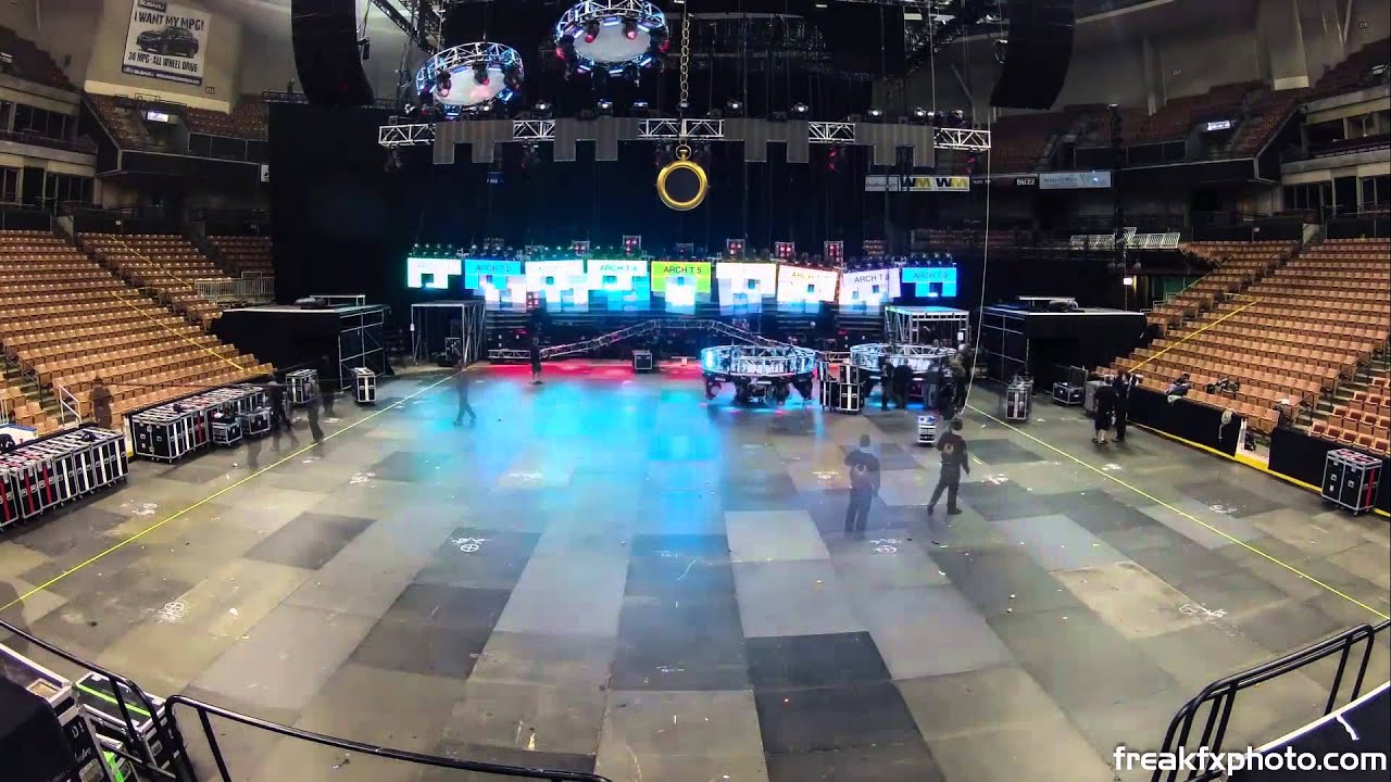 Trans-Siberian Orchestra Winter Tour Time Lapse