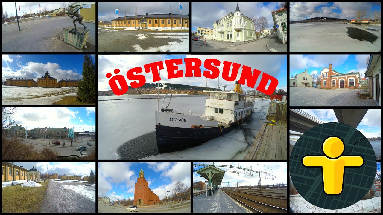 Taking a walk around Östersund / Sweden