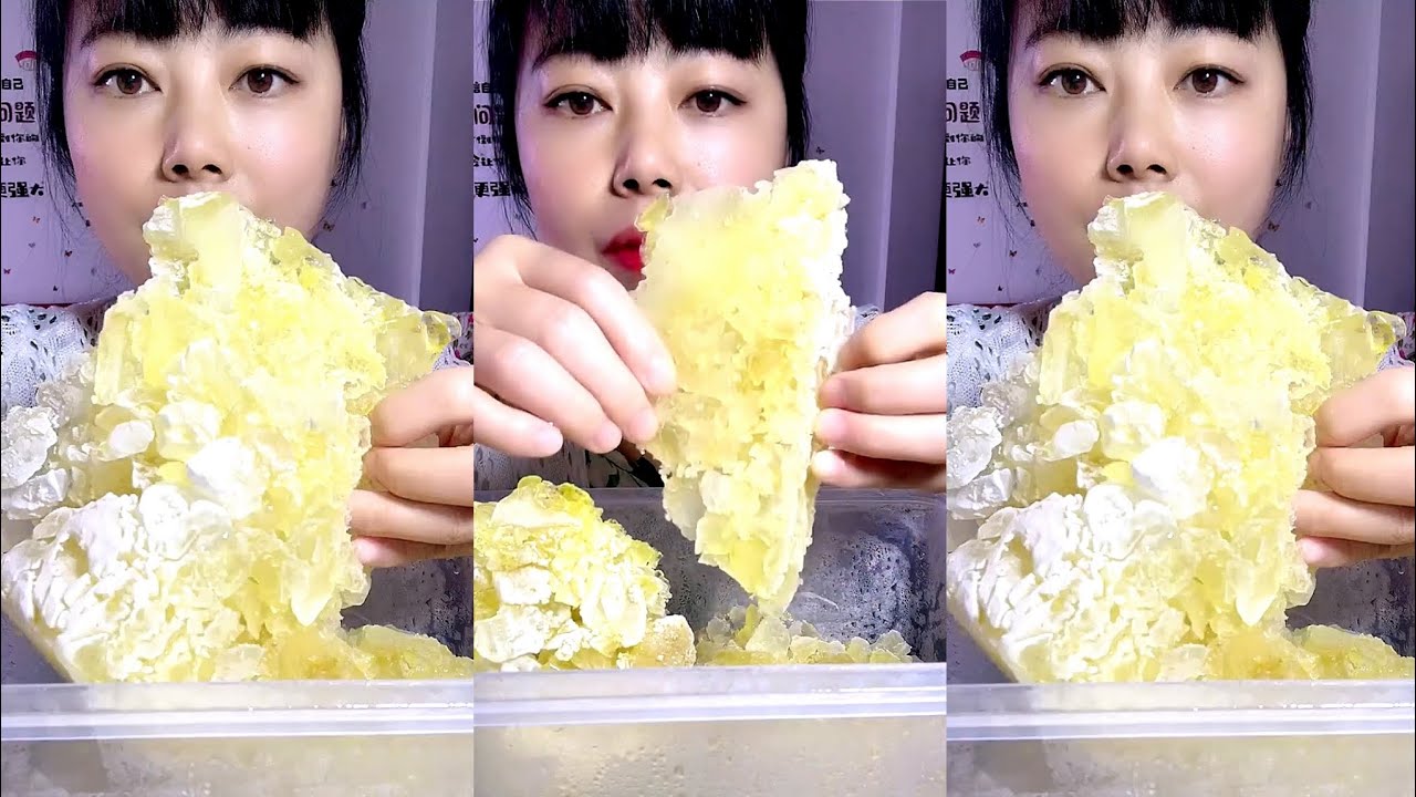 ZHAOFENG HARD ICE / HARD ICE / CRUSHED ICE. ICE EATING