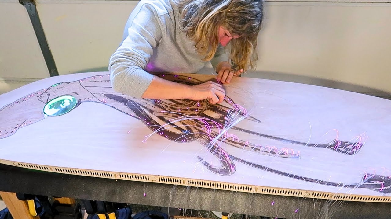 Fiber Optic Surf Board, will it surf?