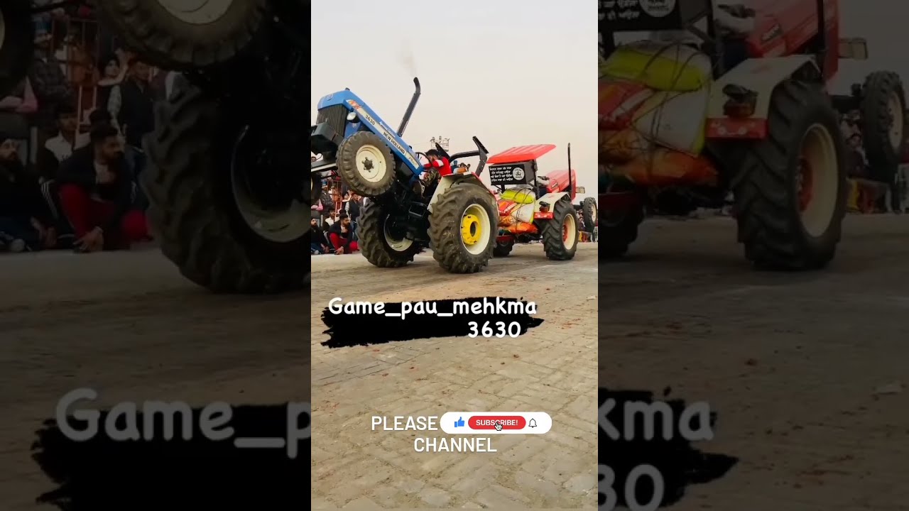 New Holland 3630 vs Swaraj 855 tochan mukabla @banipaltractors4381