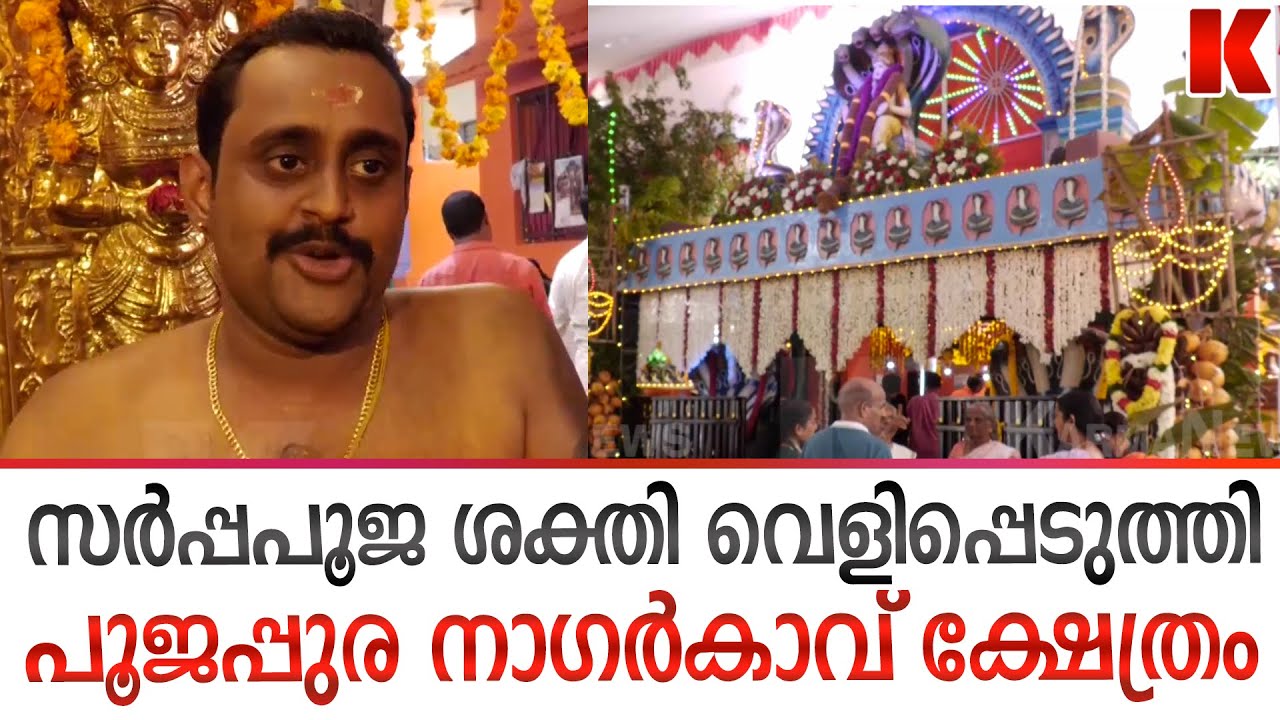പൂജപ്പുര നാഗർകാവ് ക്ഷേത്രം സർപ്പപൂജ ശക്തി
