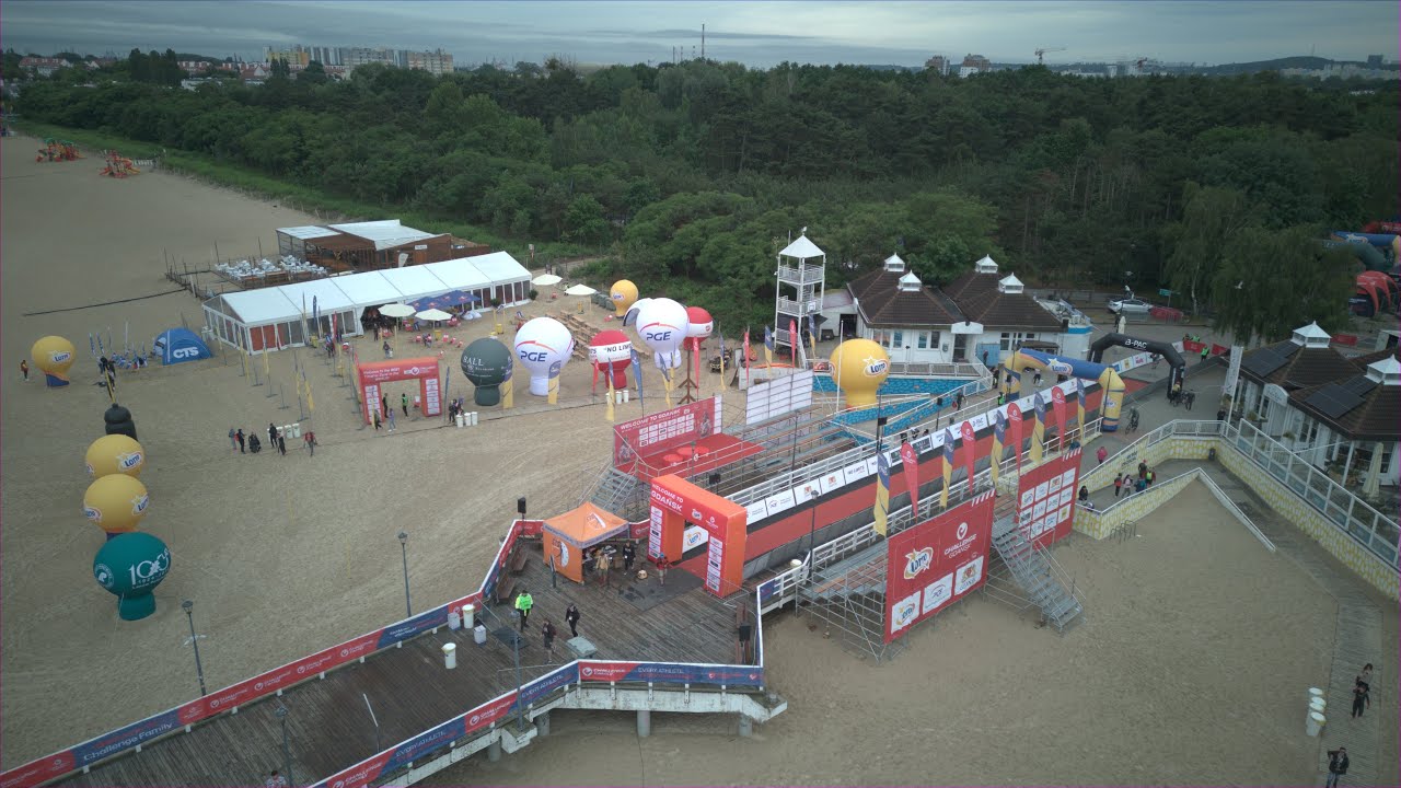 Zabezpieczenie trasy wodnej Triathlonu Challenge Gdańsk 2024 by WATERMED