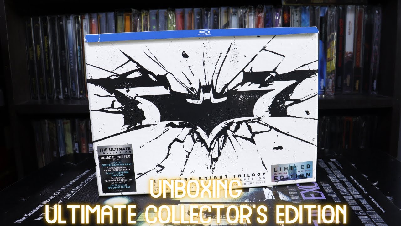 ¡La mejor edición de Batman! | Unboxing The Dark Knight Trilogy Collector's Edition por Cine en 70MM