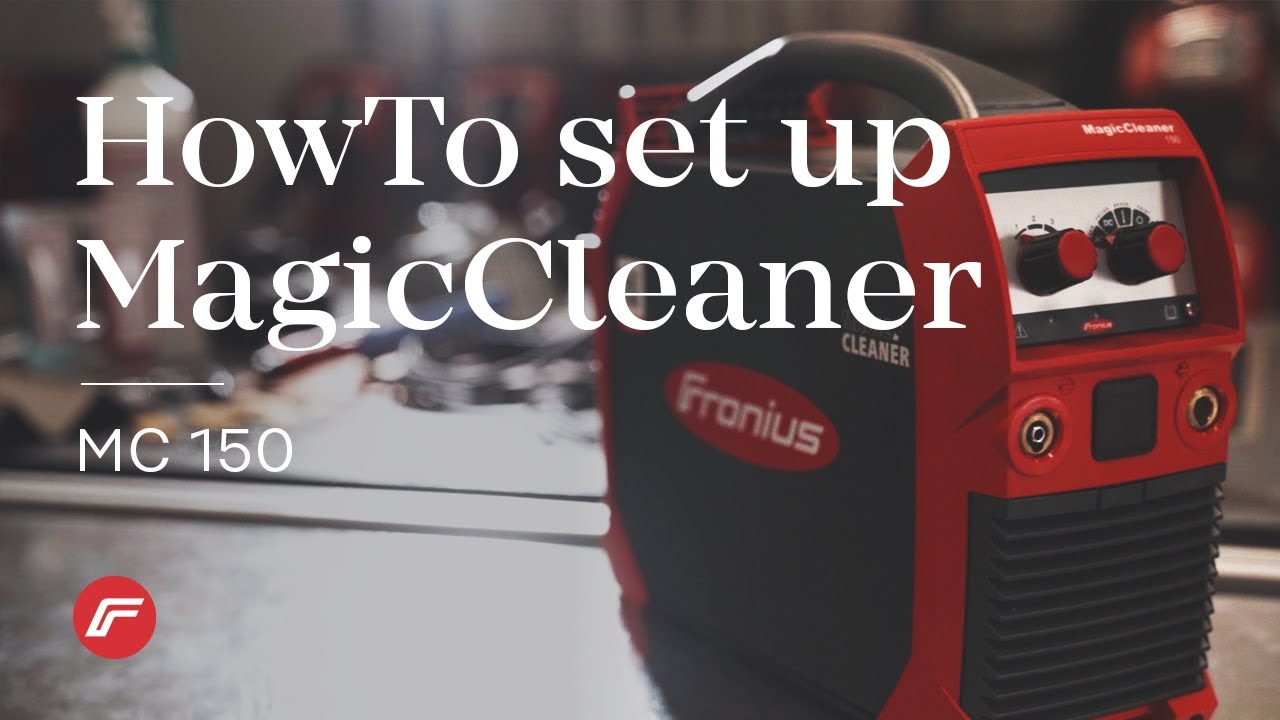 HowTo | Set up MagicCleaner 150 (TIG)