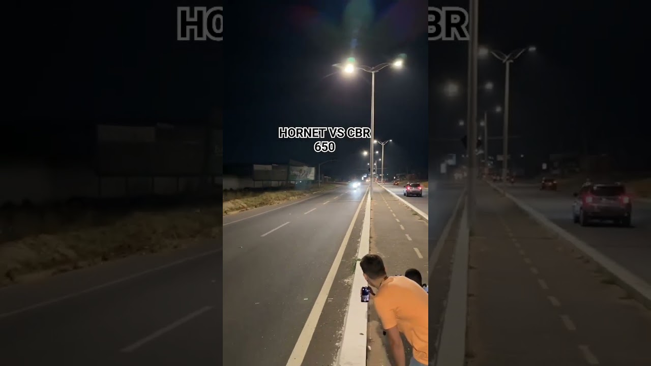 HORNET VS CBR650 REMAPEADA