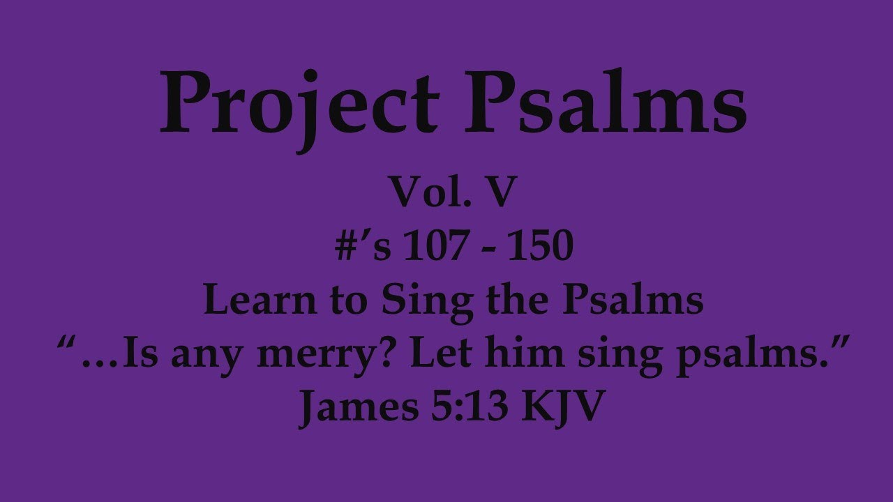 Psalm 143 (1st Version) Tune: Orlington  Scottish Metrical Psalter 1650