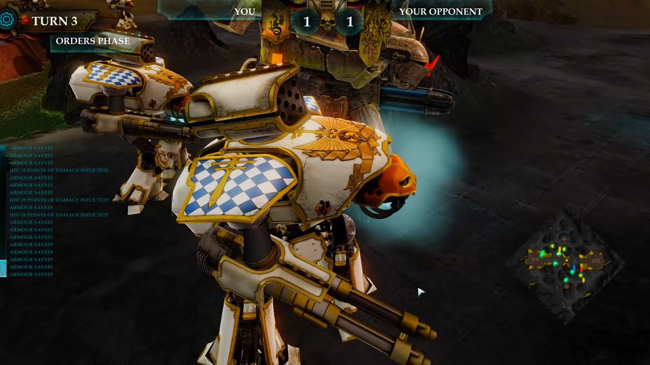 Imperial Titans vs Chaos Titans! - 5000 Points, Skirmish Gameplay, Adeptus Titanicus: Dominus