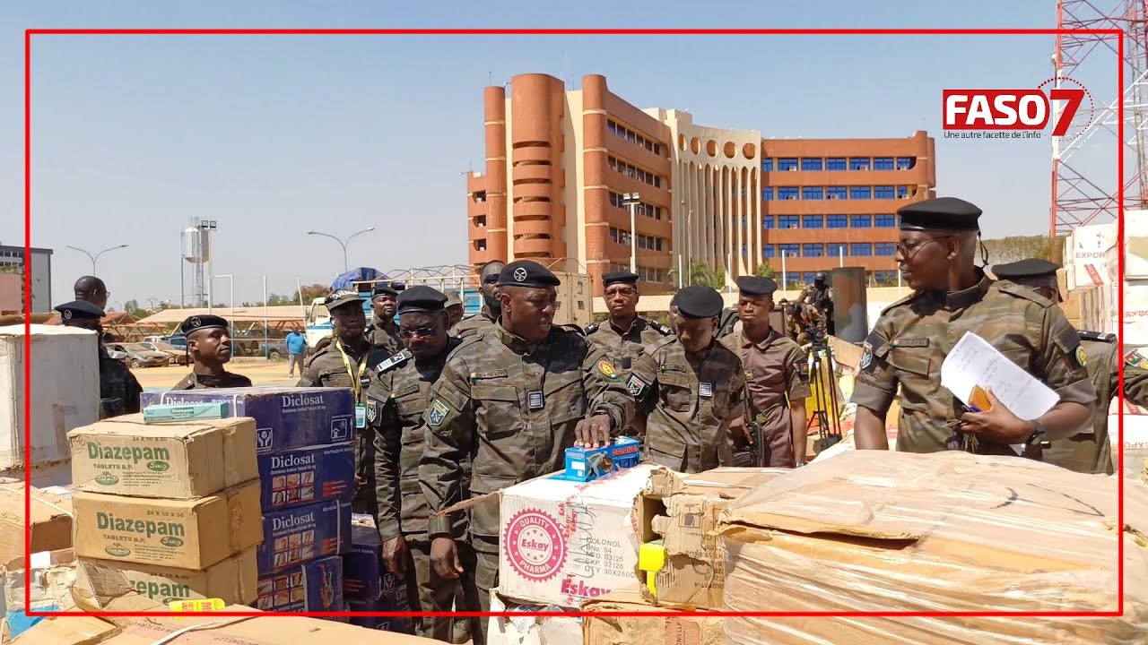 Burkina Faso : Des marchandises prohibées de plus de 345 millions F CFA saisies par la Douane 