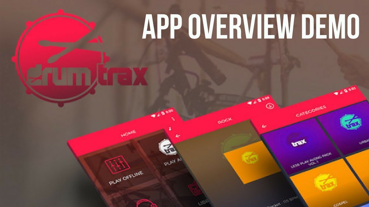 DrumTrax App Overview - Getting Started Quickly