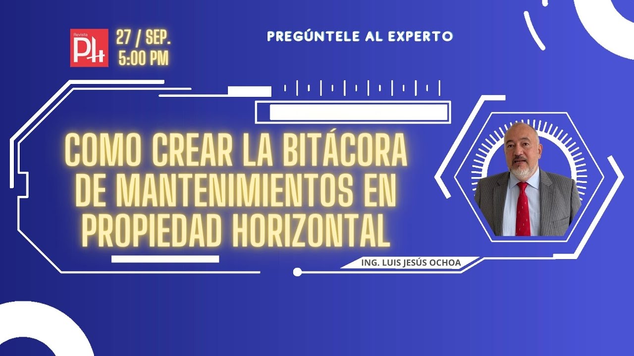 Como crear la bitácora de mantenimientos en Propiedad Horizontal