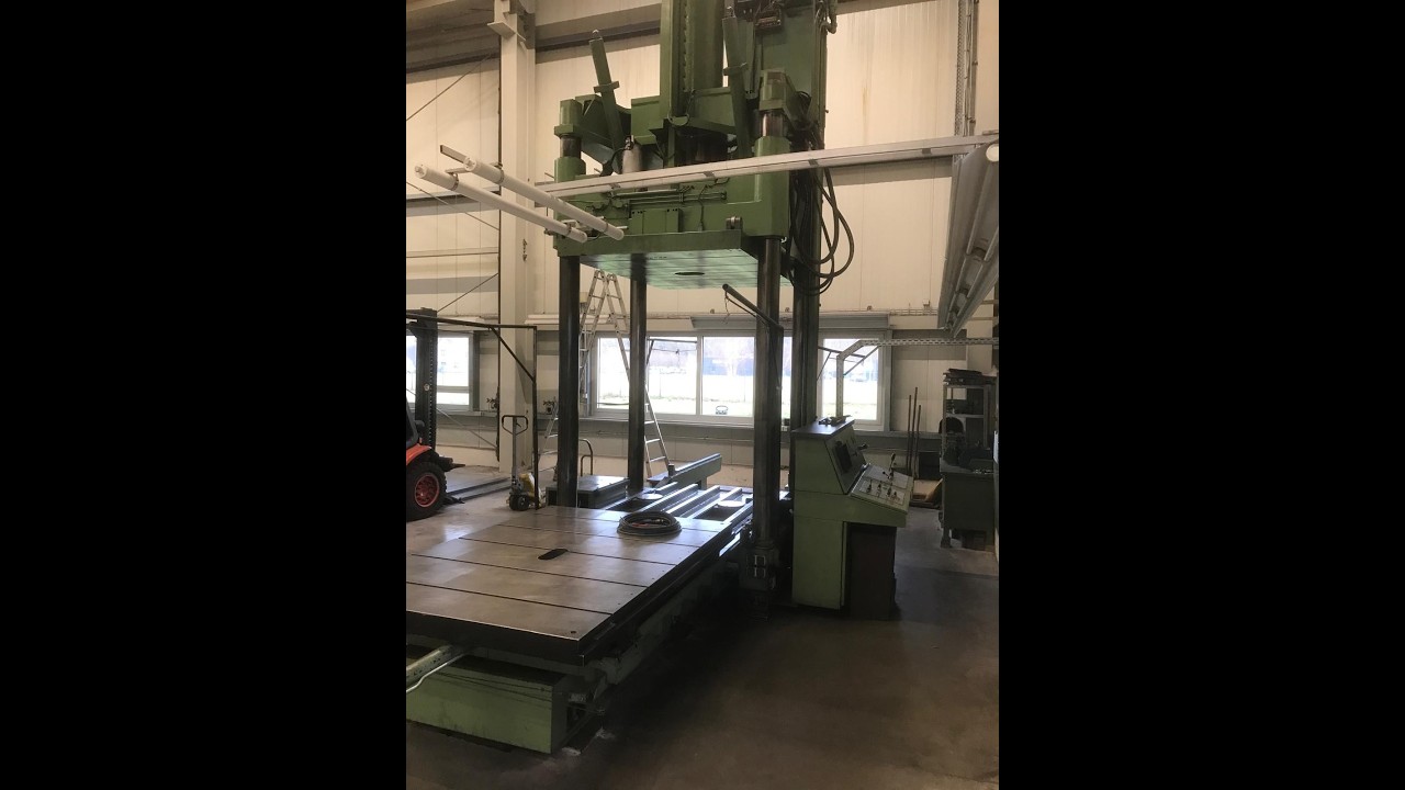 6120 REIS TUS 160 OK 200 / 2200 x 1600 x 2200 mm / 2000 kN / Kipptisch