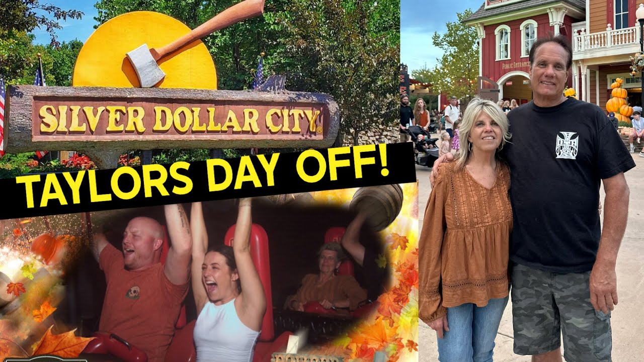 Американские горки и ВЕСЕЛЬЕ! Выходной в Silver Dollar City с Taylors!🎢 🙌