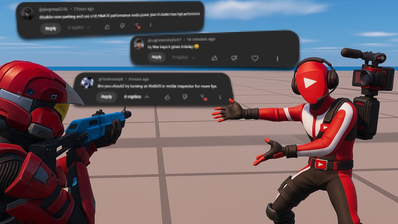Letting my Youtube COMMENTS FIX my FPS...