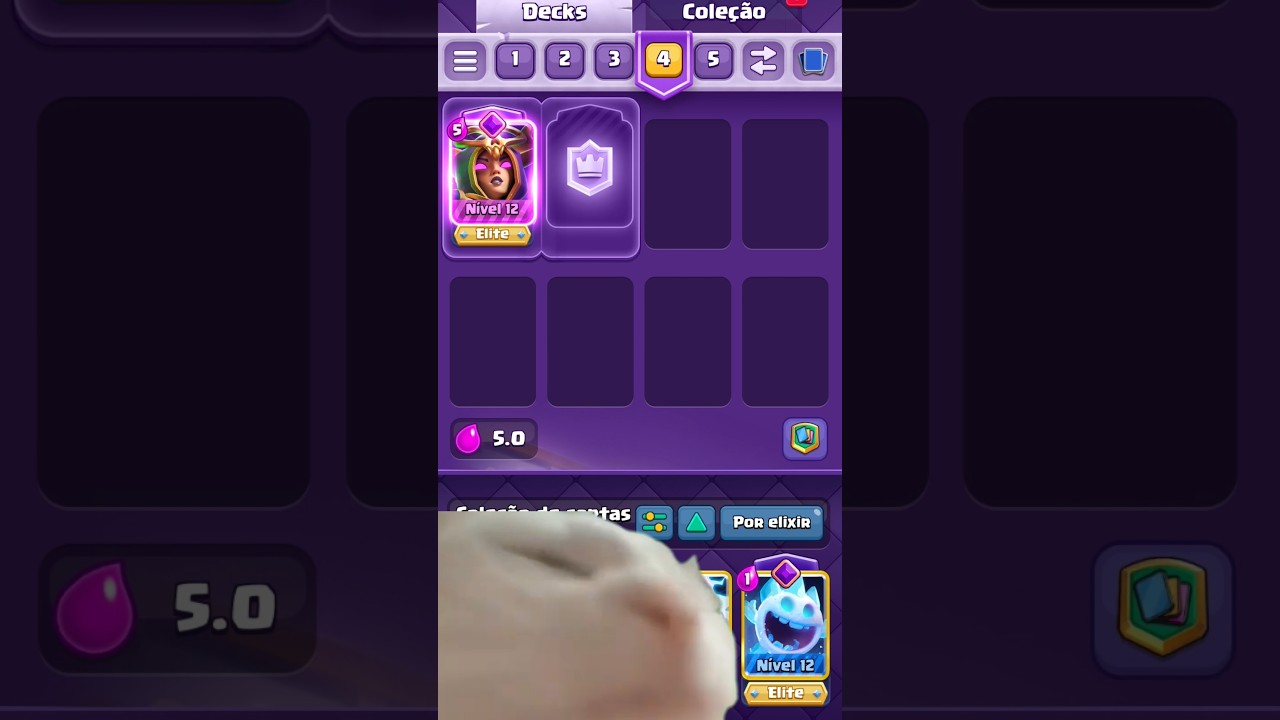 MELHOR DECK BRUXA EVOLU&Iacute;DA DO CLASH ROYALE 💀 #clashroyale