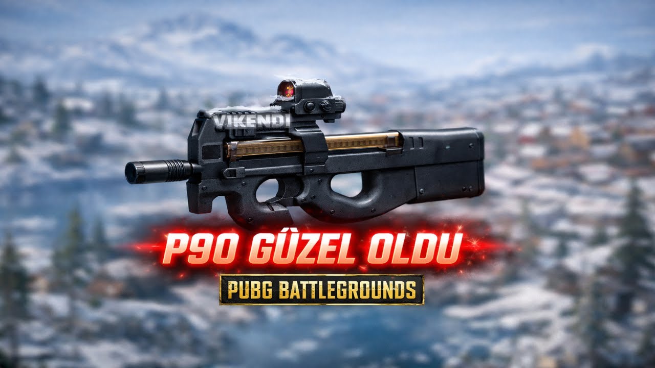 izlemeden geçme Vikendi’de P90 AŞIRI GÜÇLÜ OLDU! 😱 | Steam PUBG