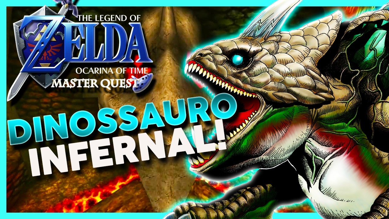 Zelda Ocarina of Time Gameplay PT-BR | Derrotei o Rei Dodongo! #9