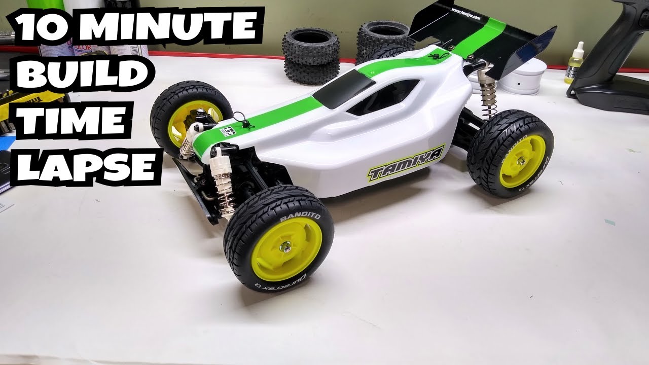 RC Car Build | Tamiya Plasma Edge II TT-02B Time Lapse