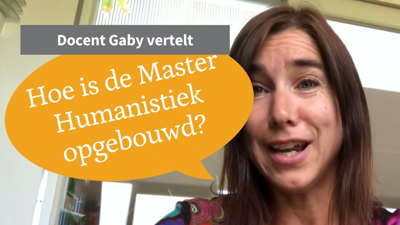 Gaby Jacobs, hoogleraar geestelijke verzorging, vertelt over de master Humanistiek