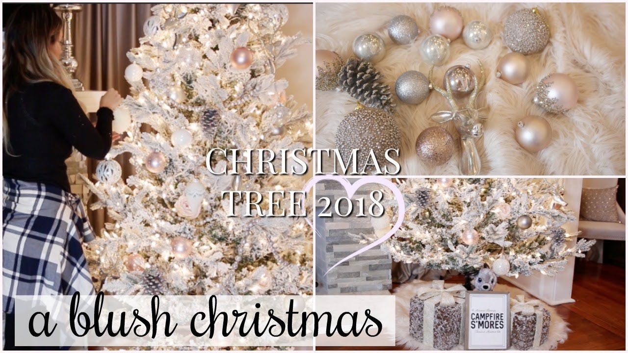 DECORATE WITH ME FOR CHRISTMAS | MY CHRISTMAS TREE 2018