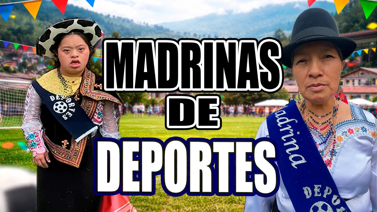 Mi mujercita y mi hija madrinas de deportes.