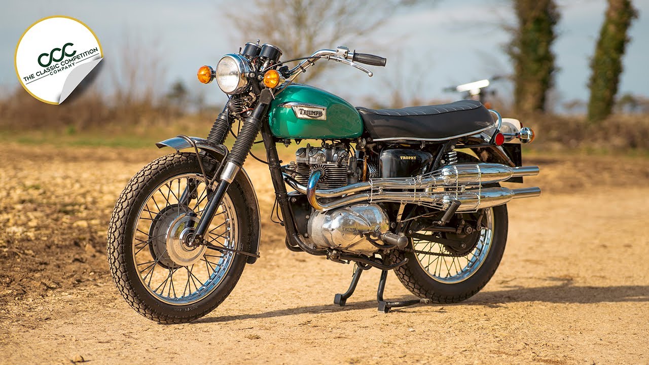WIN THIS 1971 Triumph T100C Trophy Competition 500cc + £500 In Cash!