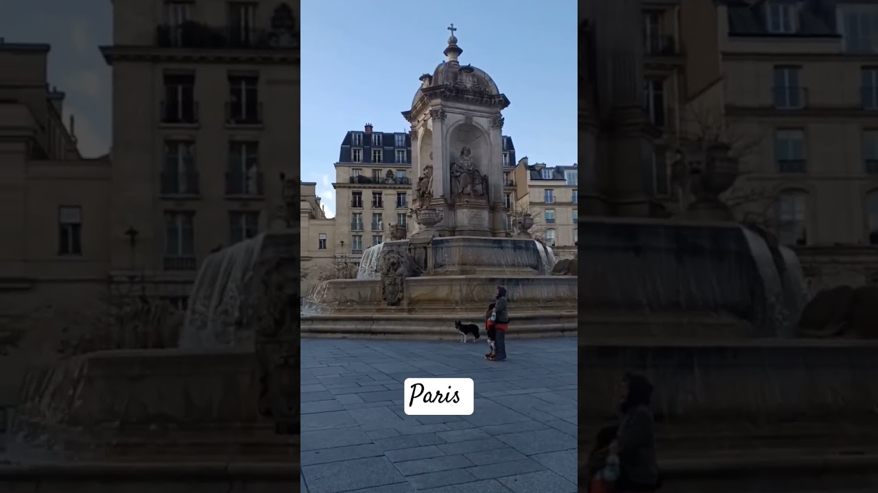 La place de Saint Sulpice, Paris #france #франция #paris #жизньвофранции #vivreenfrance