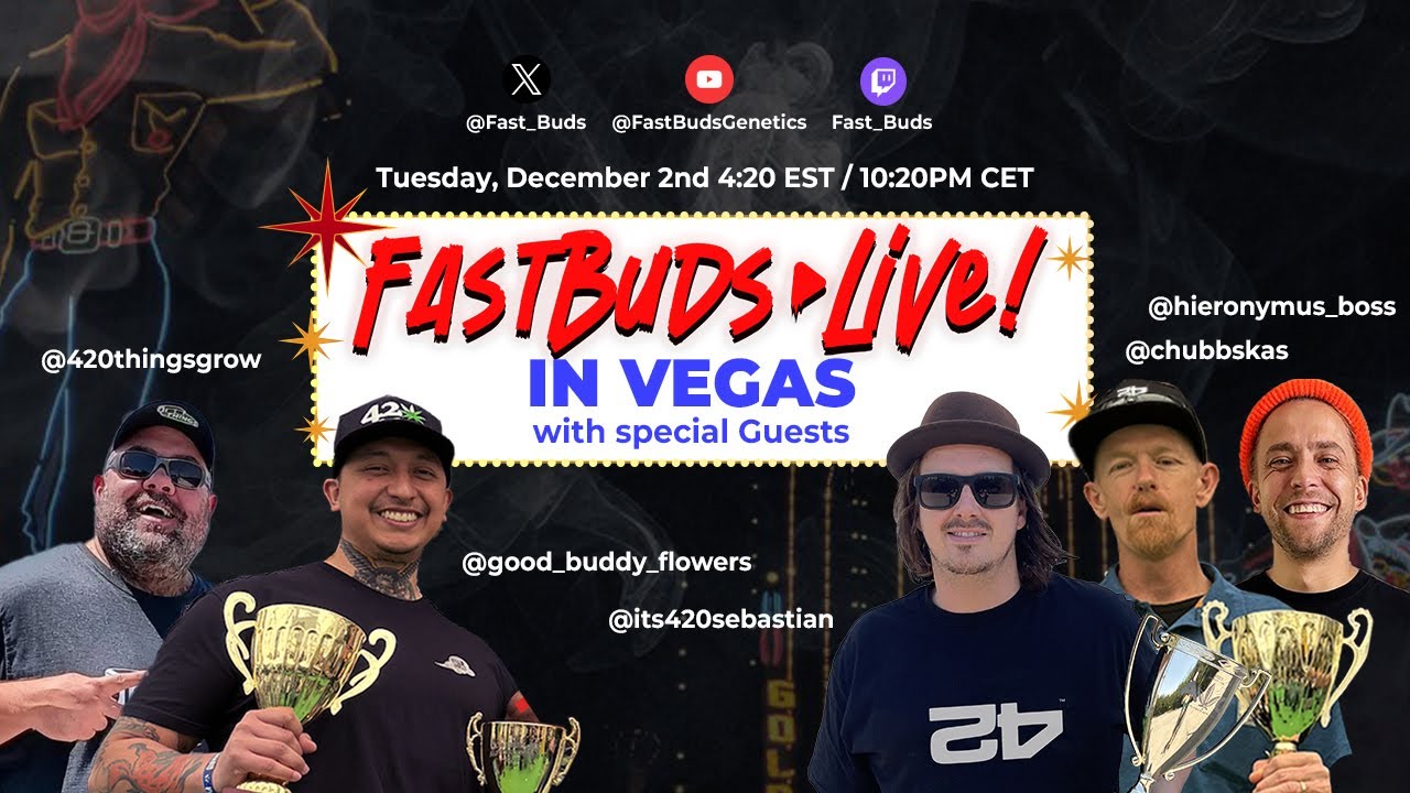 💥 MJBizCon Kickoff! 🏆 CUP Winner TAKEOVER in VEGAS 🎰 Fast Buds LIVE with Special Guests