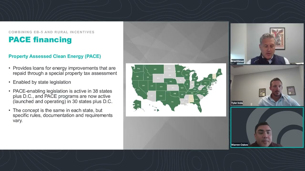 The EB-5 in action webinar series: Combining EB-5 and rural incentives