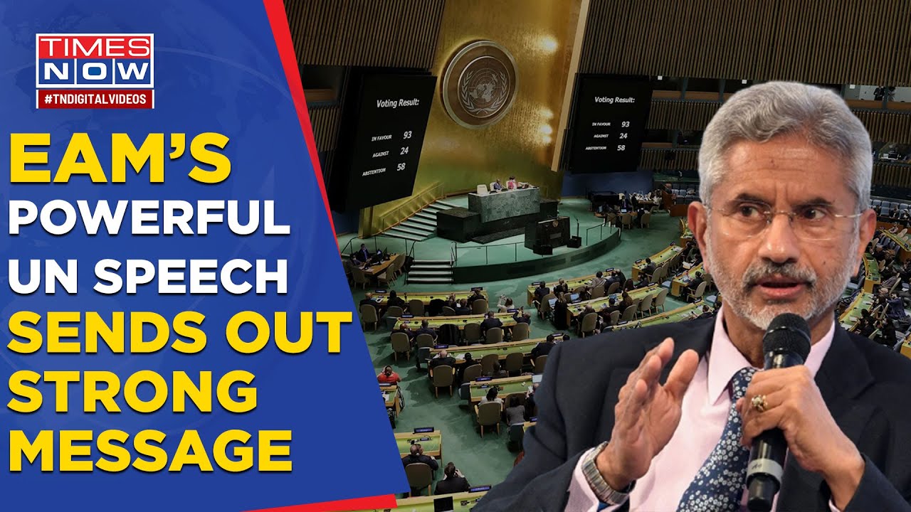 'Hosting Bin Laden, Snakes In Backyard': 5 Power Packed Quotes From S Jaishankar's Speech At UN