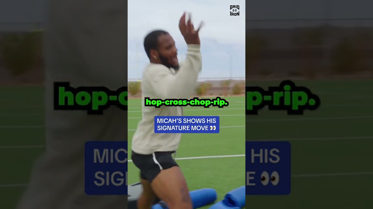 Micah Parsons breaks down his pass rushing moves 👀 #nfl #dallascowboys