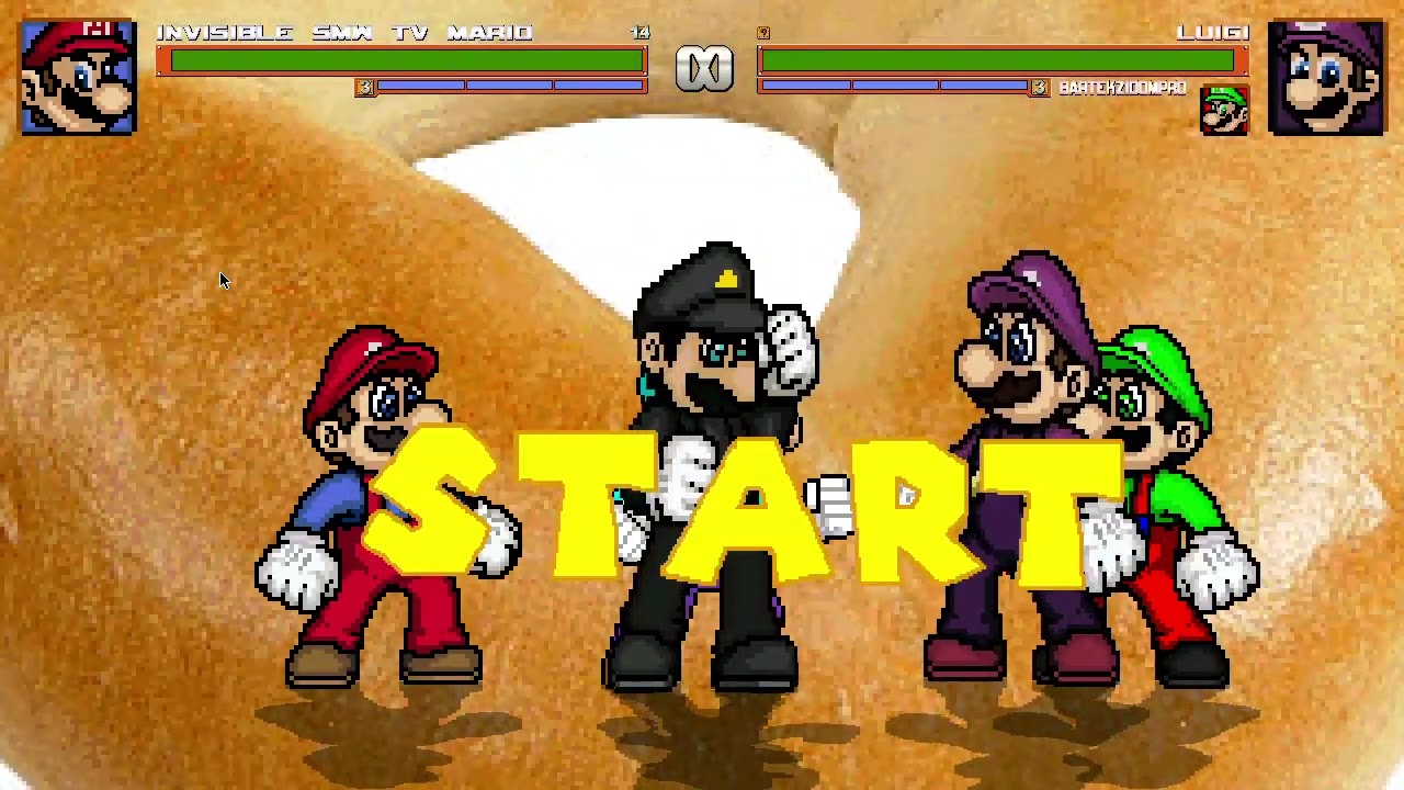 MUGEN Survival #626: Invisible SMW TV Mario