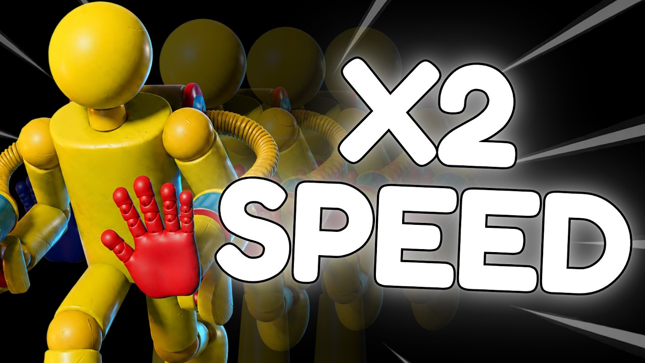 Can You Beat Poppy Playtime at 2X Speed