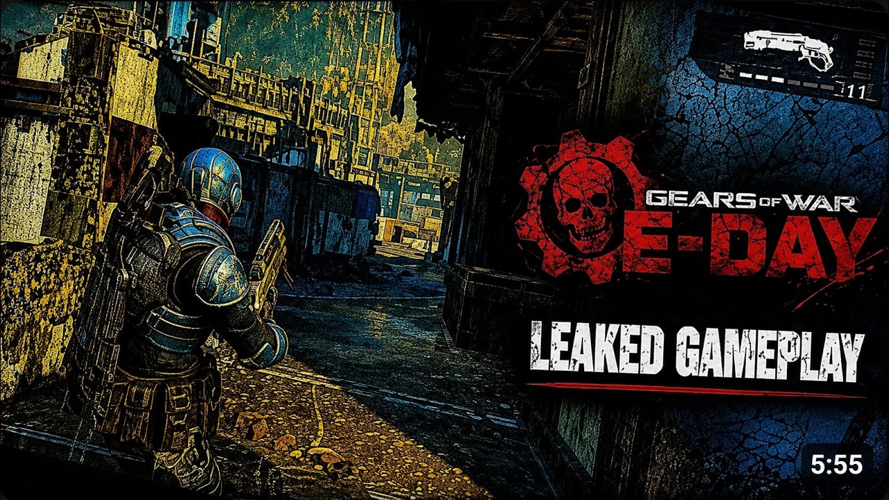 NEW Gears of War: E-Day Gameplay LEAK Reveals Wall Bounce is BACK!