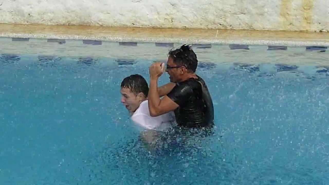 Wet fun in Colombia
