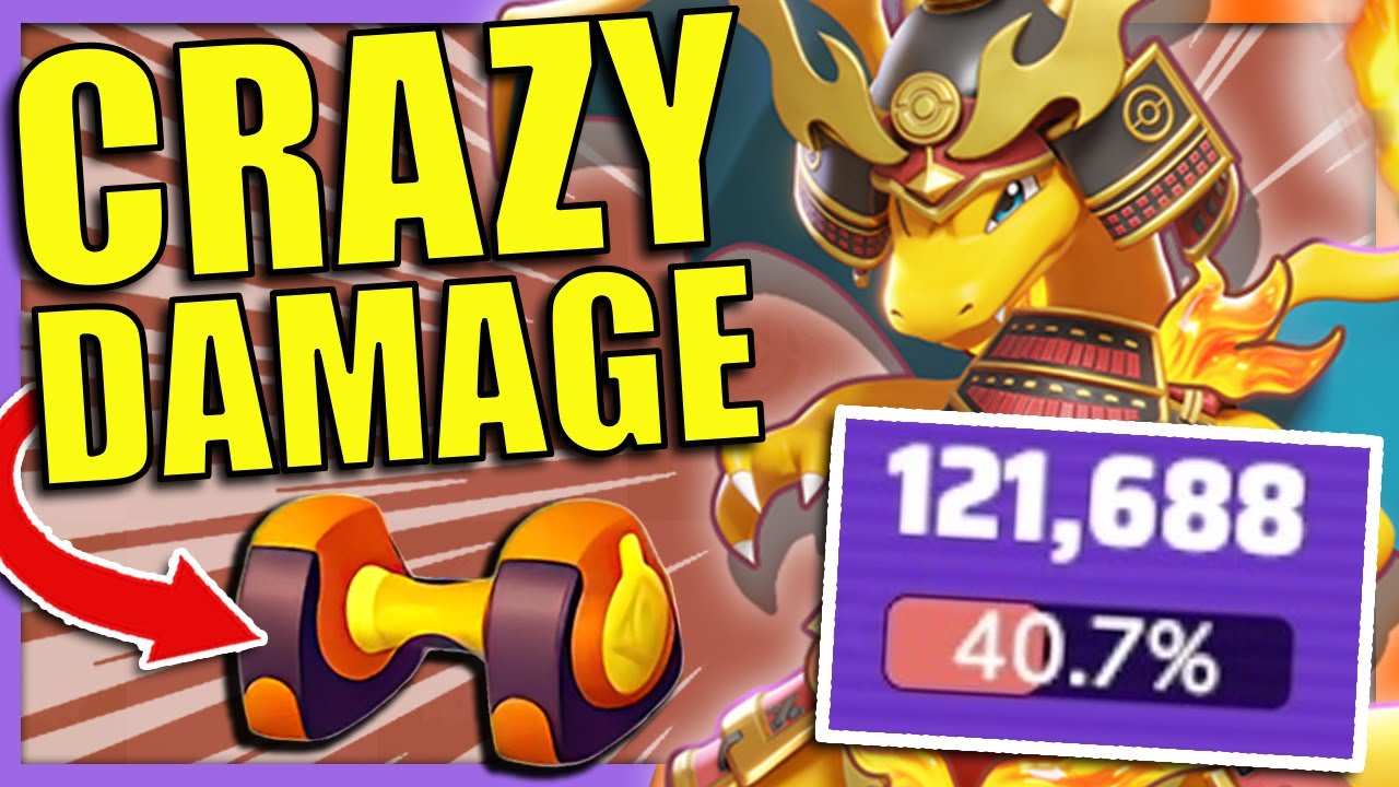 ATTACK WEIGHT CHARIZARD IS BROKEN!! | Pokemon Unite
