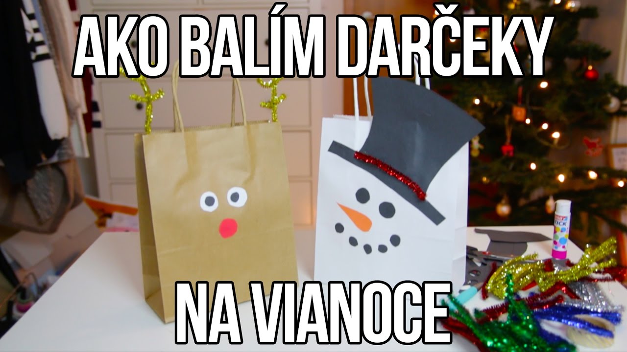 VIANOČNÝ týždeň #4 - ako balím darčeky na Vianoce