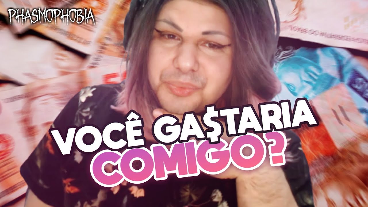 UM FÃ ME DEU O SALÁRIO DO MARIDO! | Phasmophobia (ft. Lu Croft)