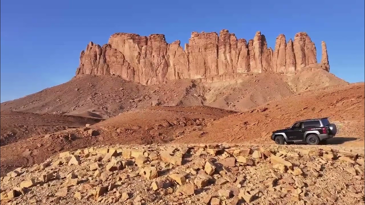 في صحراء السعودية 🇸🇦